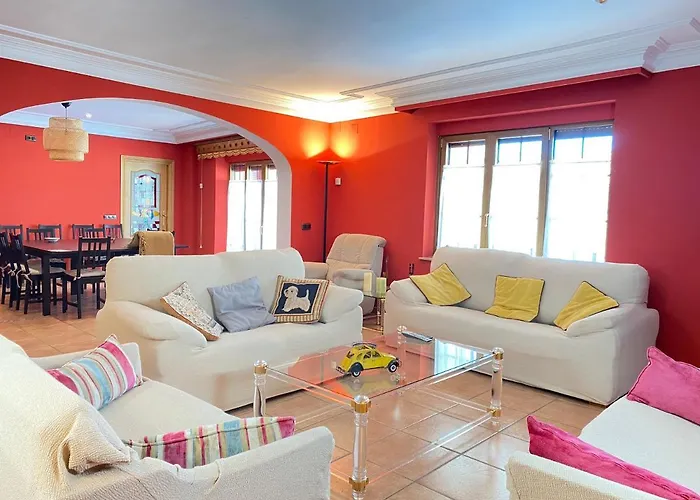 Casa Pedraza Con Piscina Privada Tatil Evi Machacon